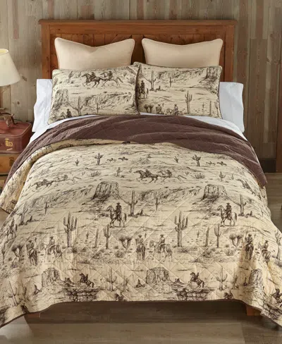 Donna Sharp Cowboy Western 2-pc. Quilt Set, Twin In Multi