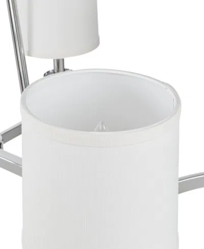 Hampton Hill 39.25" Elegenza 6-light Iron Chandelier In Chrome