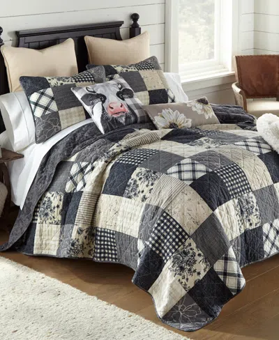 Donna Sharp Augusta Rustic 3-pc. Quilt Set, Queen In Multi