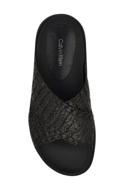 Calvin Klein Women's Women's Pacen Sandal In Black