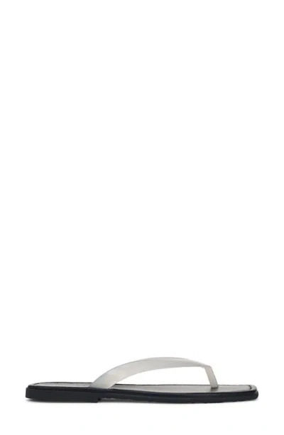 Veronica Beard Clea Jelly Flip-flop Sandal In Coconut