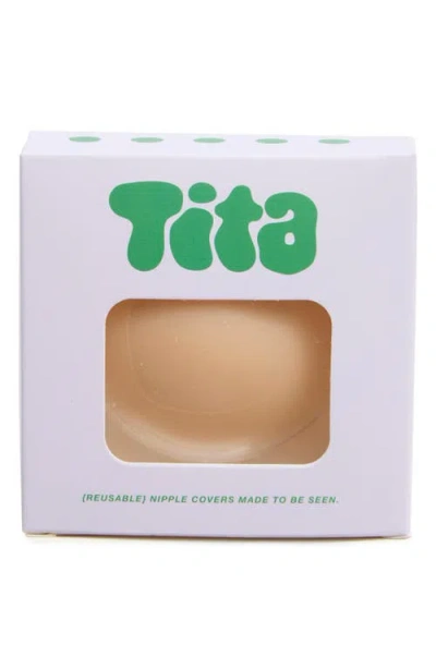 Tita Circle Reusable Nipple Covers In Beige I