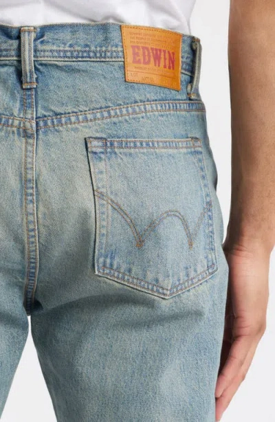 Edwin Straight Leg Jeans In Kamakura