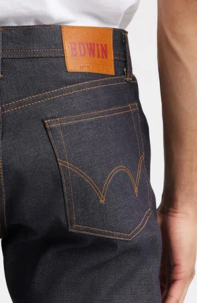 Edwin Straight Leg Jeans In Black