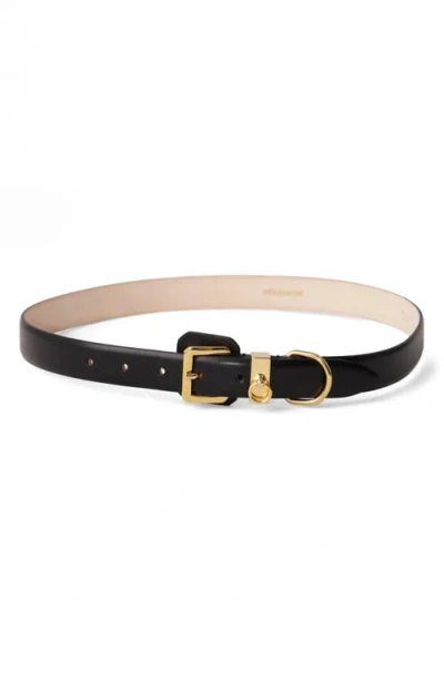 Dehanche Déhanche Jolinard Leather Belt In Black/gold