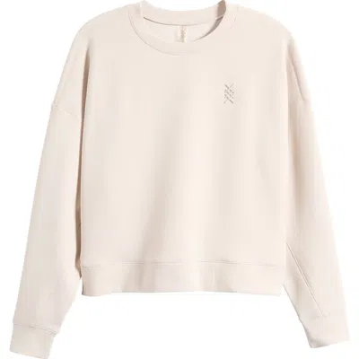 Rhone Dreamglow Oversize Sweatshirt In Sand