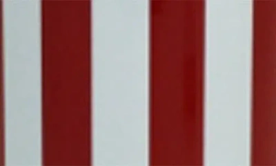 Addison Ross London Stripe Lacquer Wood Mill In Red/white