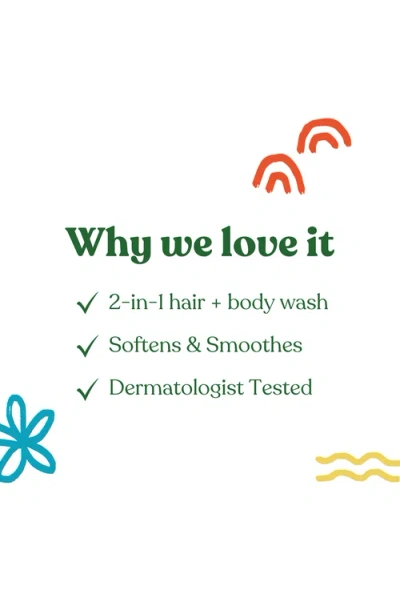 Mini Bloom Fresh N' Clean 2-in-1 Hair And Body Wash In Full Size (16.8oz)