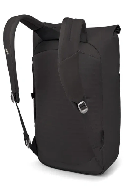 Osprey Arcane 24l Roll Top Backpack In Black