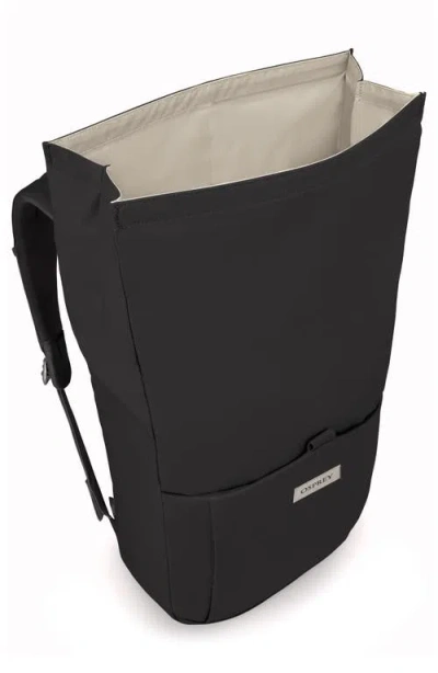 Osprey Arcane 24l Roll Top Backpack In Black