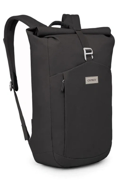 Osprey Arcane 24l Roll Top Backpack In Black