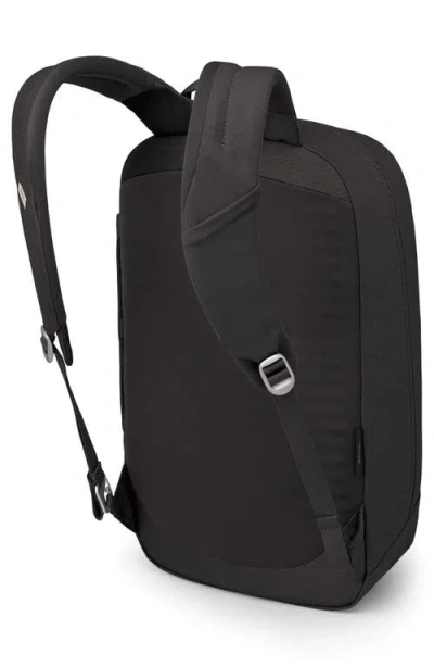 Osprey Large Arcane Recycled Polyester Commuter Backpack In Black