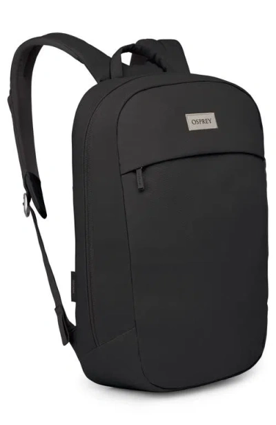 Osprey Large Arcane Recycled Polyester Commuter Backpack In Black