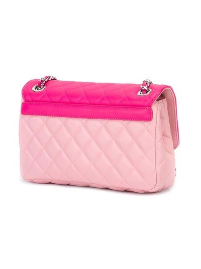 Shop Moschino Quilted Shoulder Bag