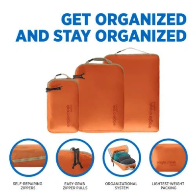 Eagle Creek Pack-it Isolate Cube Set Xs/s/m In Mandarin