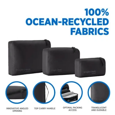 Eagle Creek Pack-it Isolate Cube Set Xs/s/m In Black