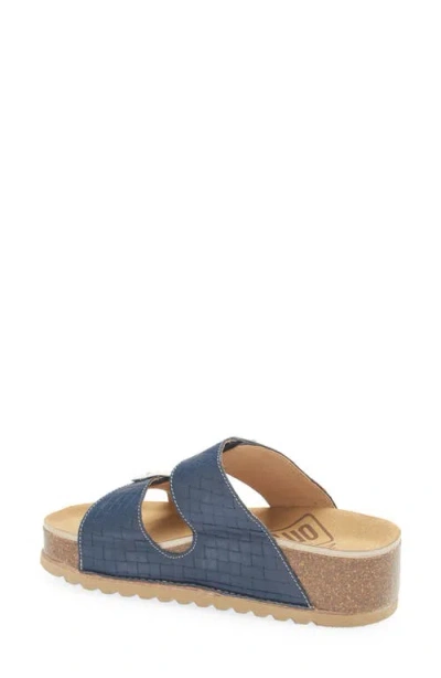 On Foot Naoshima Platform Sandal In Blue
