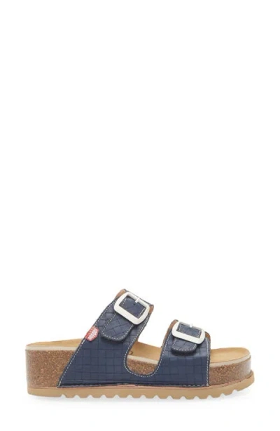 On Foot Naoshima Platform Sandal In Blue