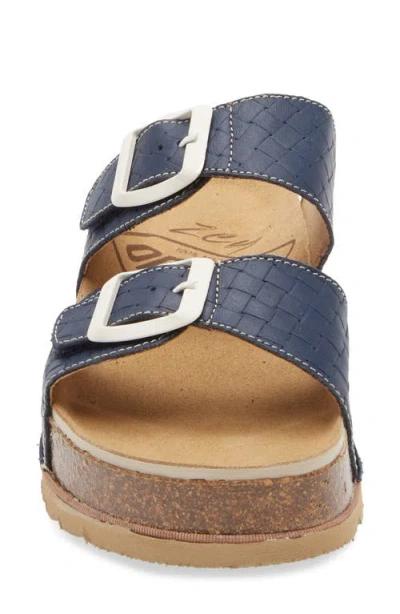 On Foot Naoshima Platform Sandal In Blue