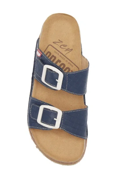 On Foot Naoshima Platform Sandal In Blue