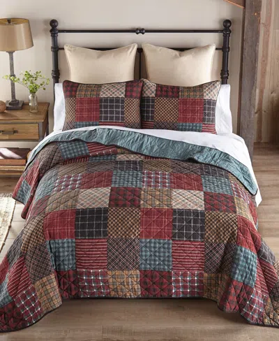 Donna Sharp Appalachia Plaid 3-pc. Quilt Set, Queen In Multi