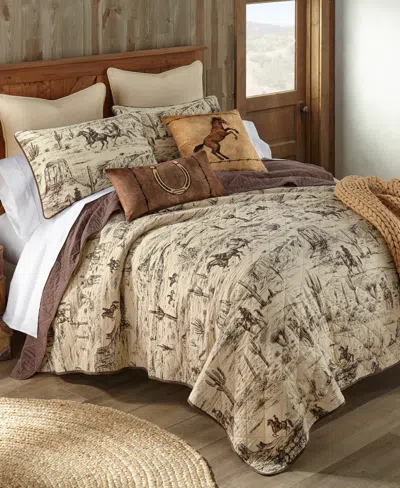 Donna Sharp Cowboy Western 3-pc. Quilt Set, King In Multi