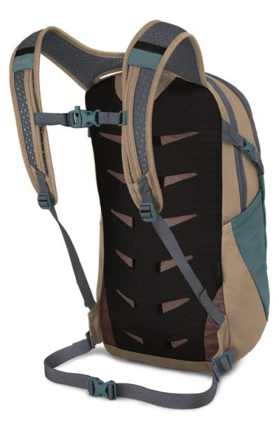 Osprey Daylite Backpack In Cascade Blue/latte Brown