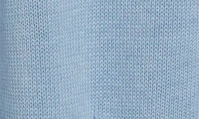 Alexander Mcqueen Mcqueen Skull Sweater In Shirting Blue