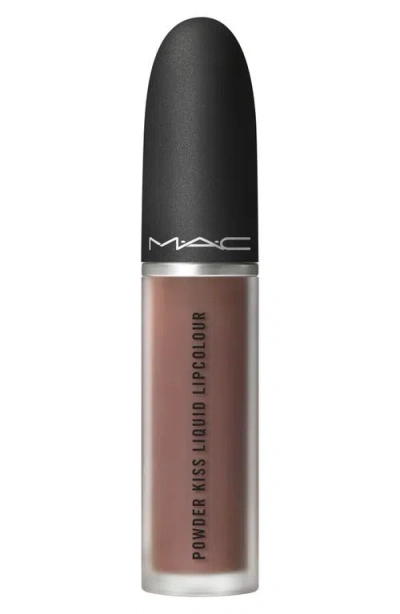 Mac Cosmetics Powder Kiss Liquid Lipcolour In Buffiest