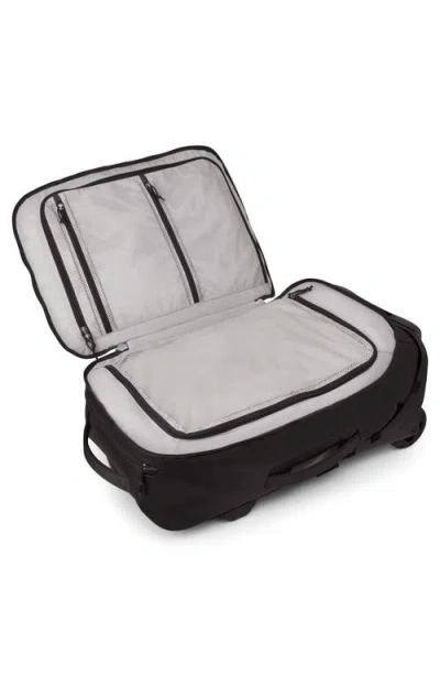 Osprey Transporter 38-liter Wheeled Carry-on Luggage In Raven Black/black