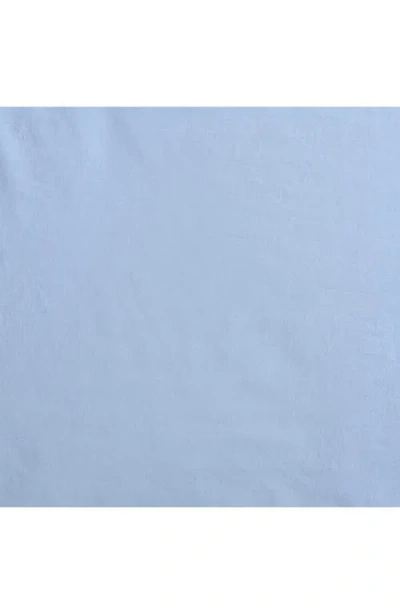 Calvin Klein Closeout!  Washed 200-thread Count Cotton 3-pc. Sheet Set, Twin Xl In Chambray Blue