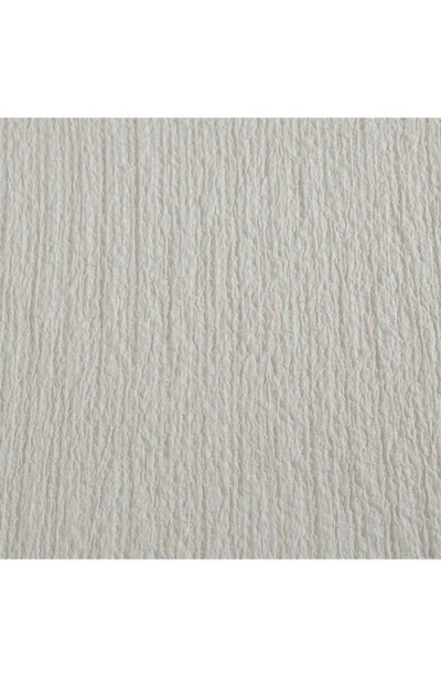 Calvin Klein Seersucker Comforter & Sham Set In Light Beige