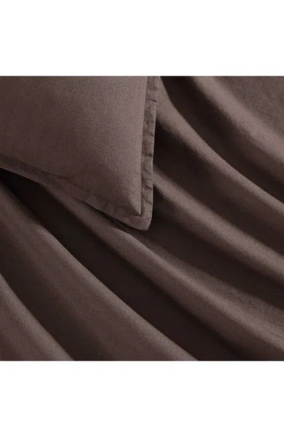 Calvin Klein Washed Percale Comforter & Sham Set In Earth