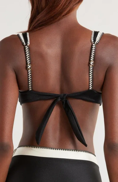 Boamar Chloe Bikini Bottoms In Black White