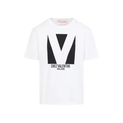 Valentino T-shirt Logo In White