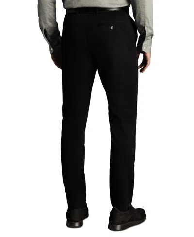 Charles Tyrwhitt Men's Ultimate Non-iron Chino Pants In Black