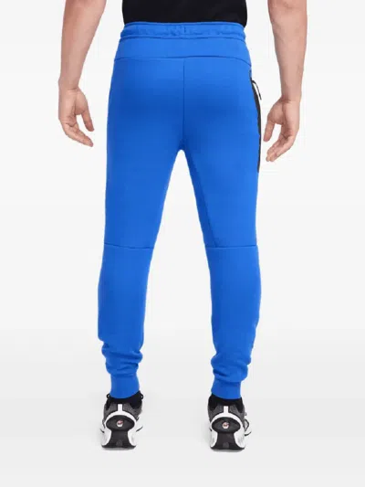 Nike Tech Fleece "game Royal/black" Track Pants In Blue