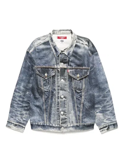 Junya Watanabe Levi's® Denim Effect Jacket In Blue