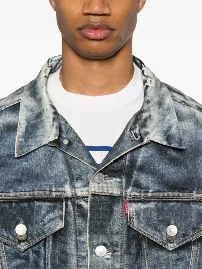 Junya Watanabe Levi's® Denim Effect Jacket In Blue