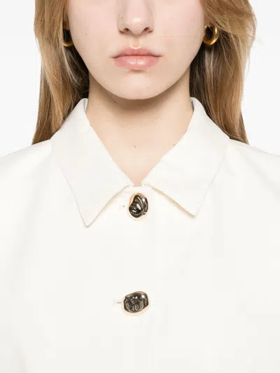 Herskind Dented-buttons Waistcoat In Beige