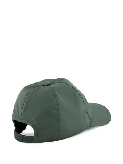Fedeli Structured Peak Cap In Green