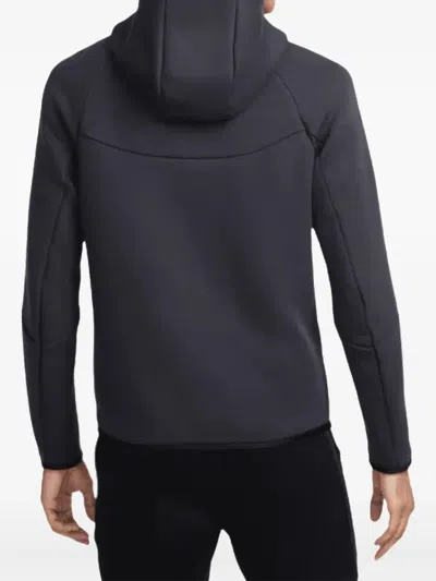 Nike Tech Windrunner "black/anthracite" Jacket In Black