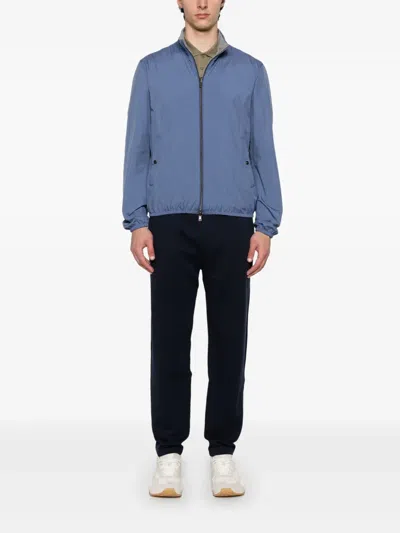 Herno Reversible Jacket In Blue