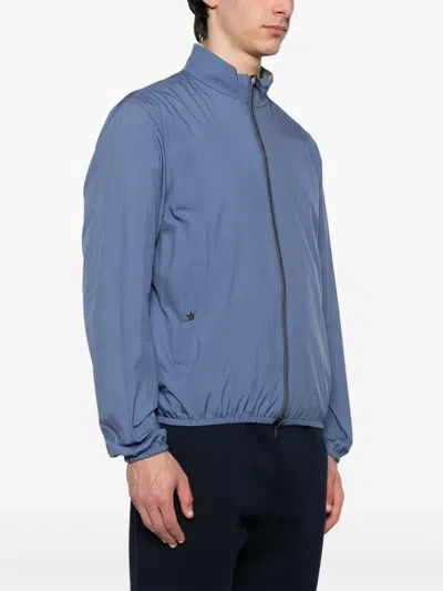 Herno Reversible Jacket In Blue