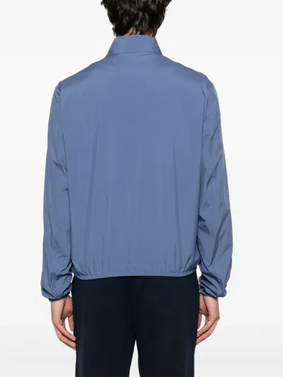 Herno Reversible Jacket In Blue