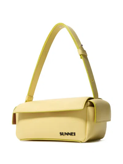 Sunnei La Bauletto Small Vegan In Yellow