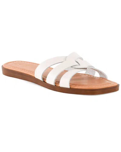 Seychelles Leila Leather Sandal In White