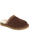 Ugg 'netta' Genuine Shearling Slipper (women) In Chocolate Suede