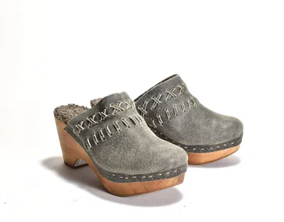 Cordani Zander Clog In Vintage Grey In Multi
