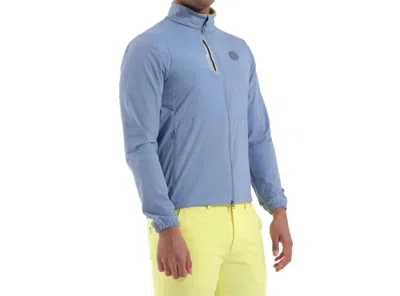 Cherv The Match Rain And Wind Jacket In Blue